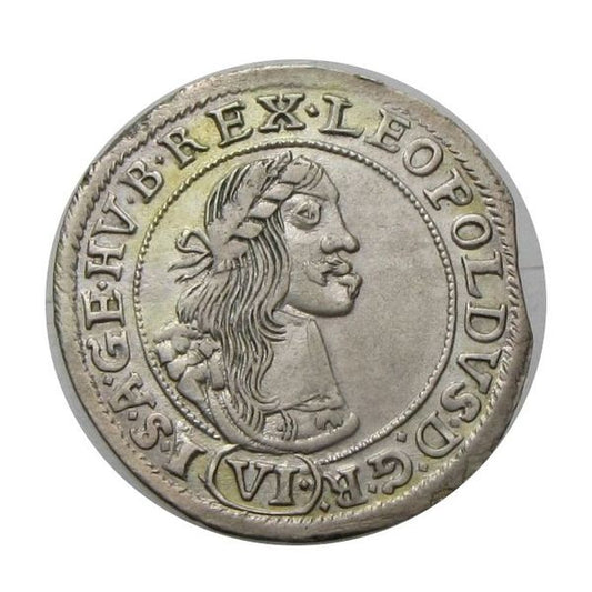 I. Lipót 1667 KB VI krajcár